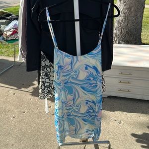 COPY - 80s Marble mini dress